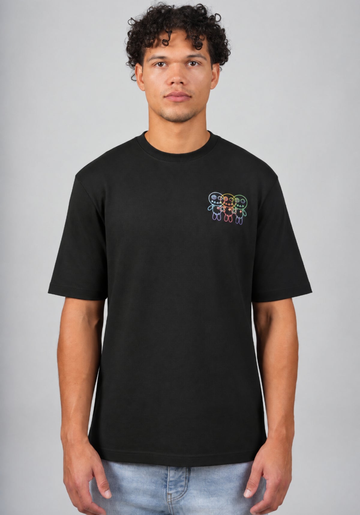 WRONG FRIENDS FORT COLLINS T-SHIRT T-SHIRTS BLACK