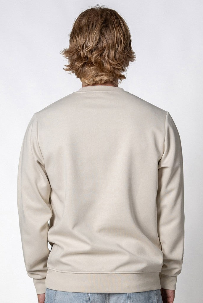 WRONG FRIENDS FRANKLIN SWEATER T-SHIRTS BEIGE