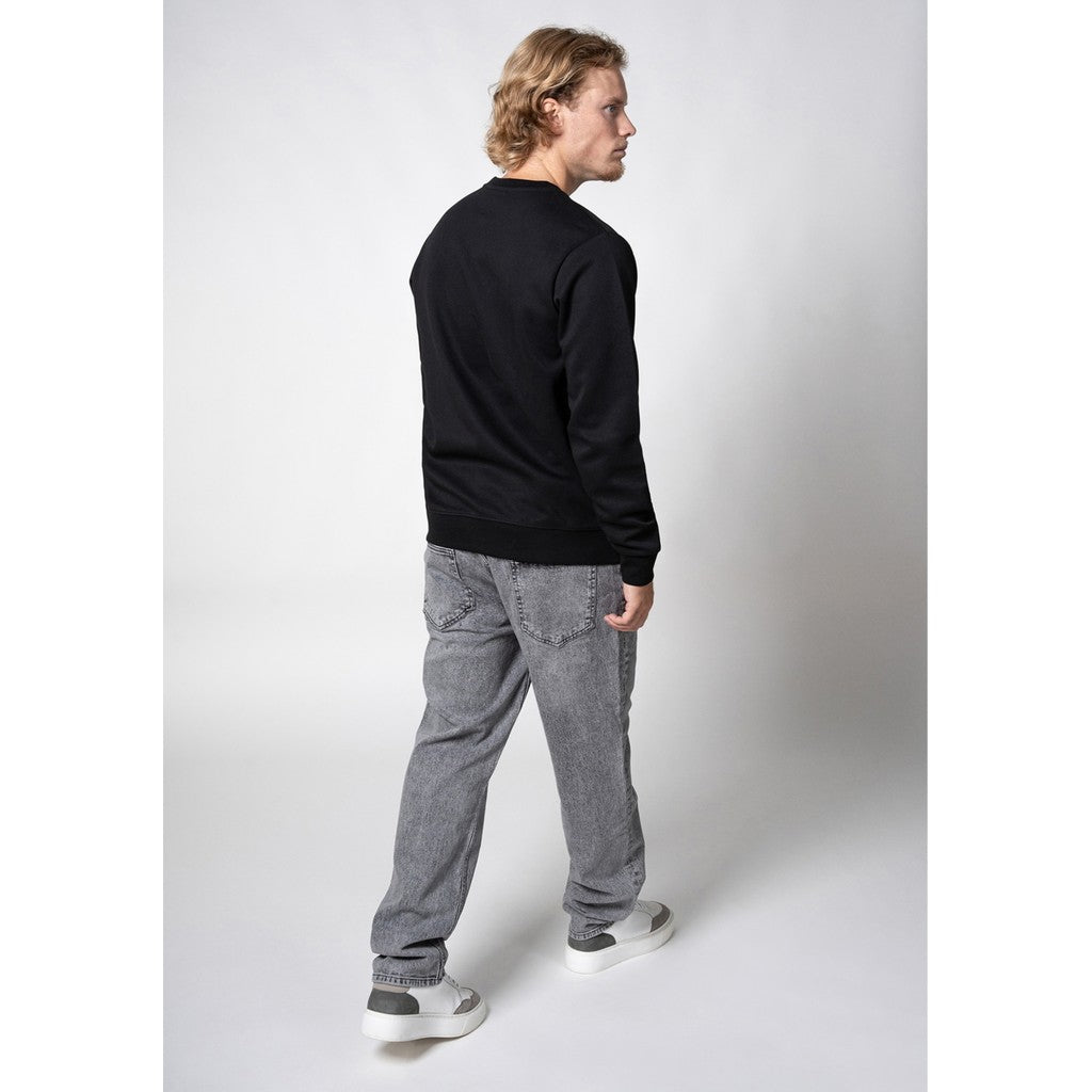 WRONG FRIENDS FRANKLIN SWEATER T-SHIRTS BLACK