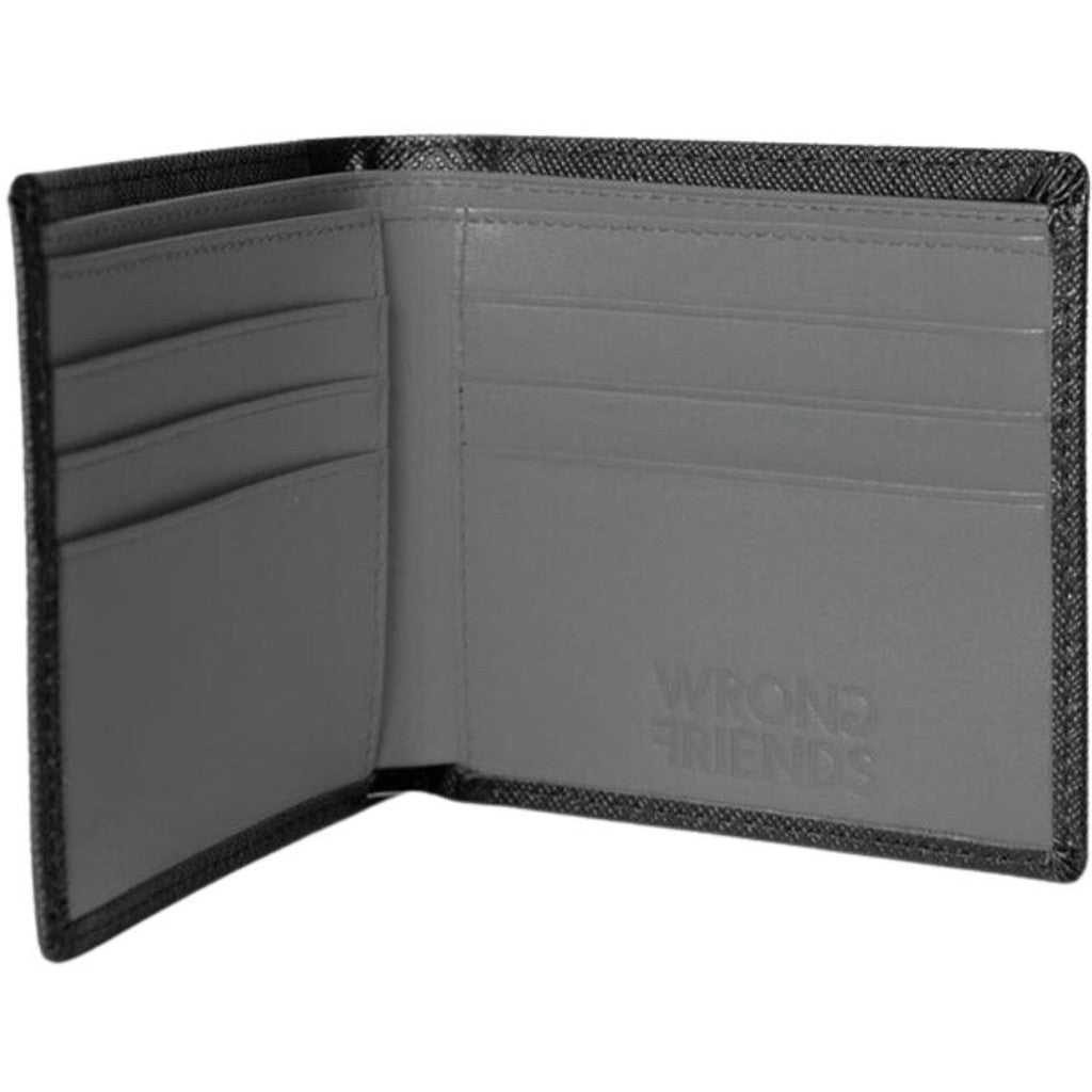 WRONG FRIENDS GENEVE WALLET ACCESSORIES BLACK/NARDO GREY
