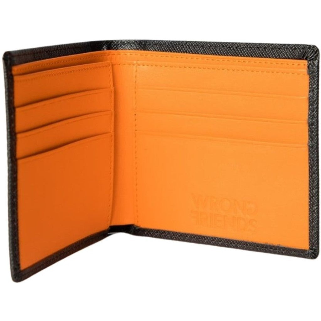 WRONG FRIENDS GENEVE WALLET ACCESSORIES BLACK/ORANGE