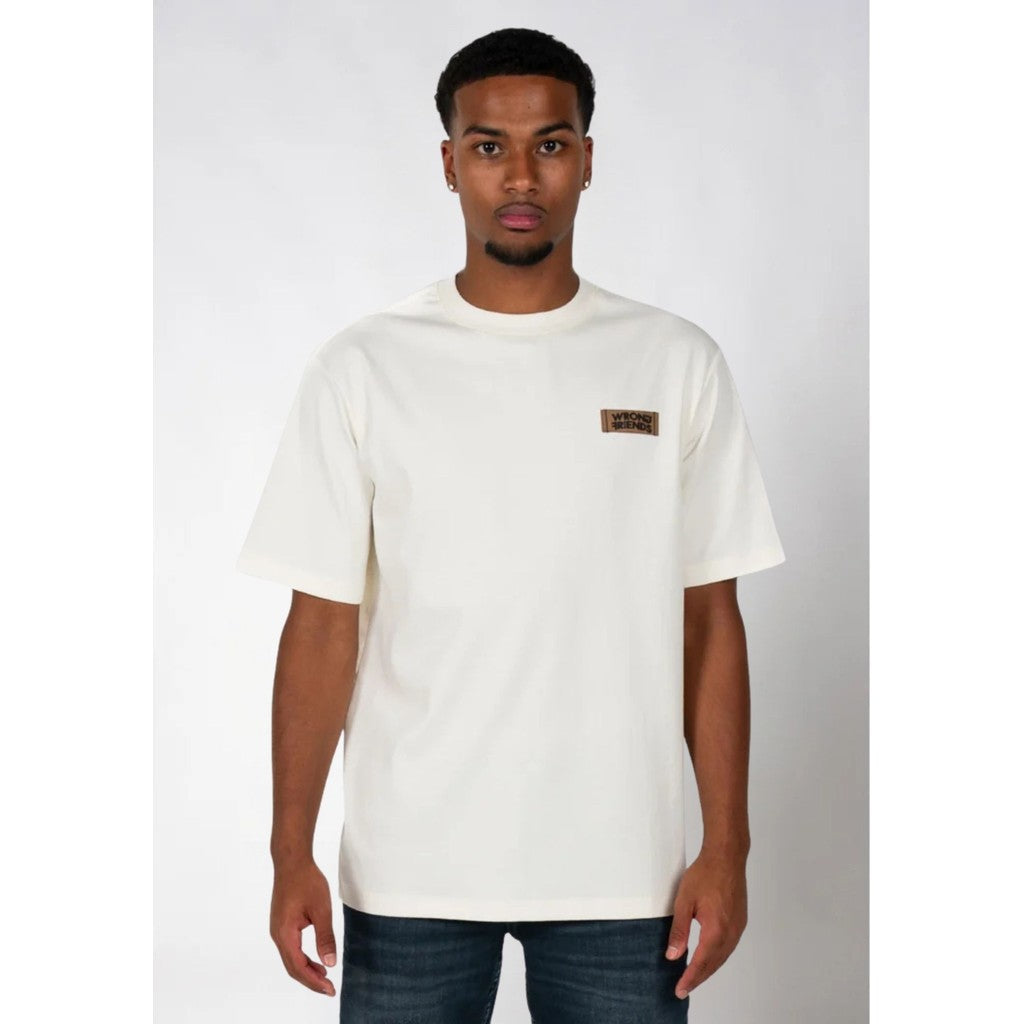 WRONG FRIENDS GILROY T-SHIRT T-SHIRTS BEIGE