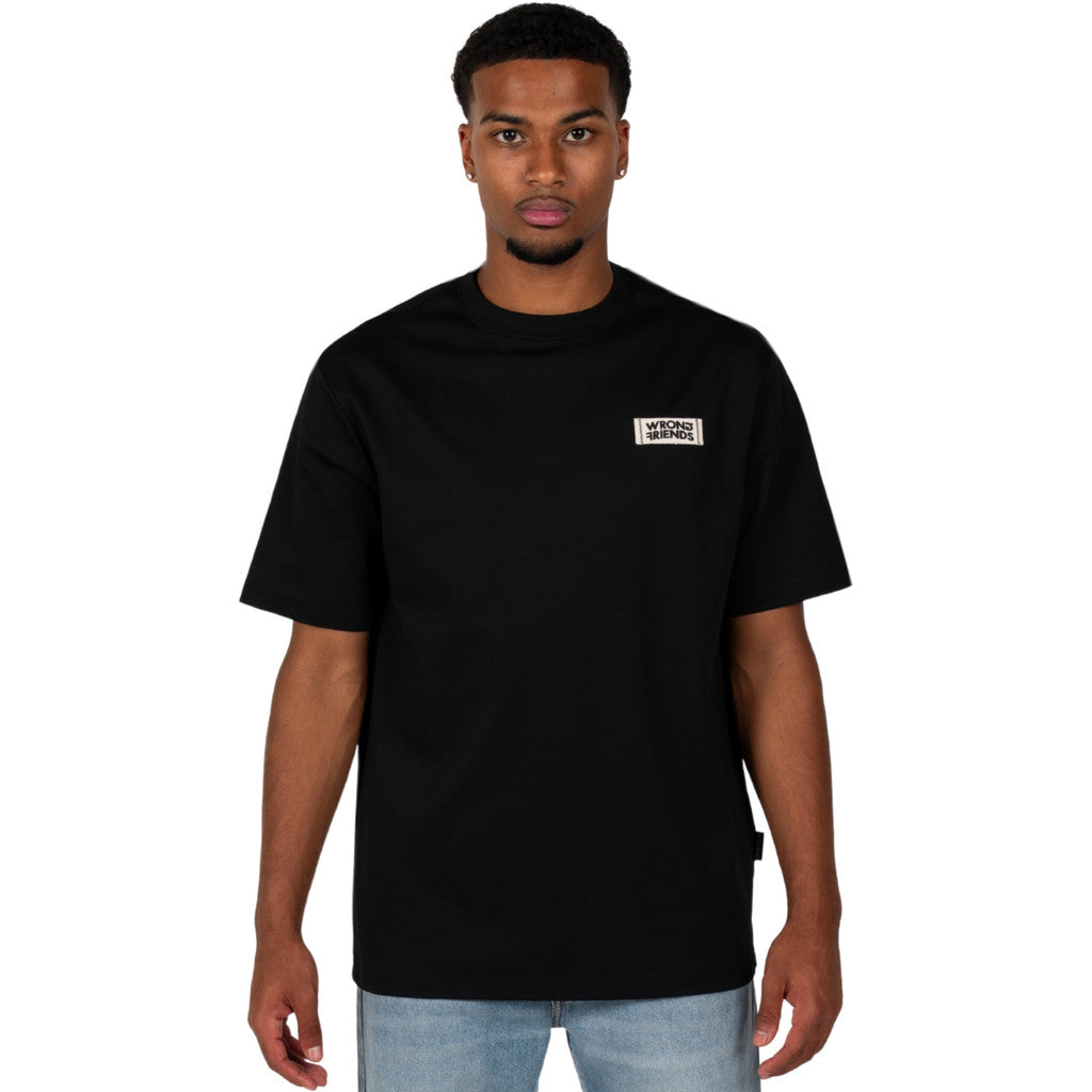 WRONG FRIENDS GILROY T-SHIRT T-SHIRTS BLACK