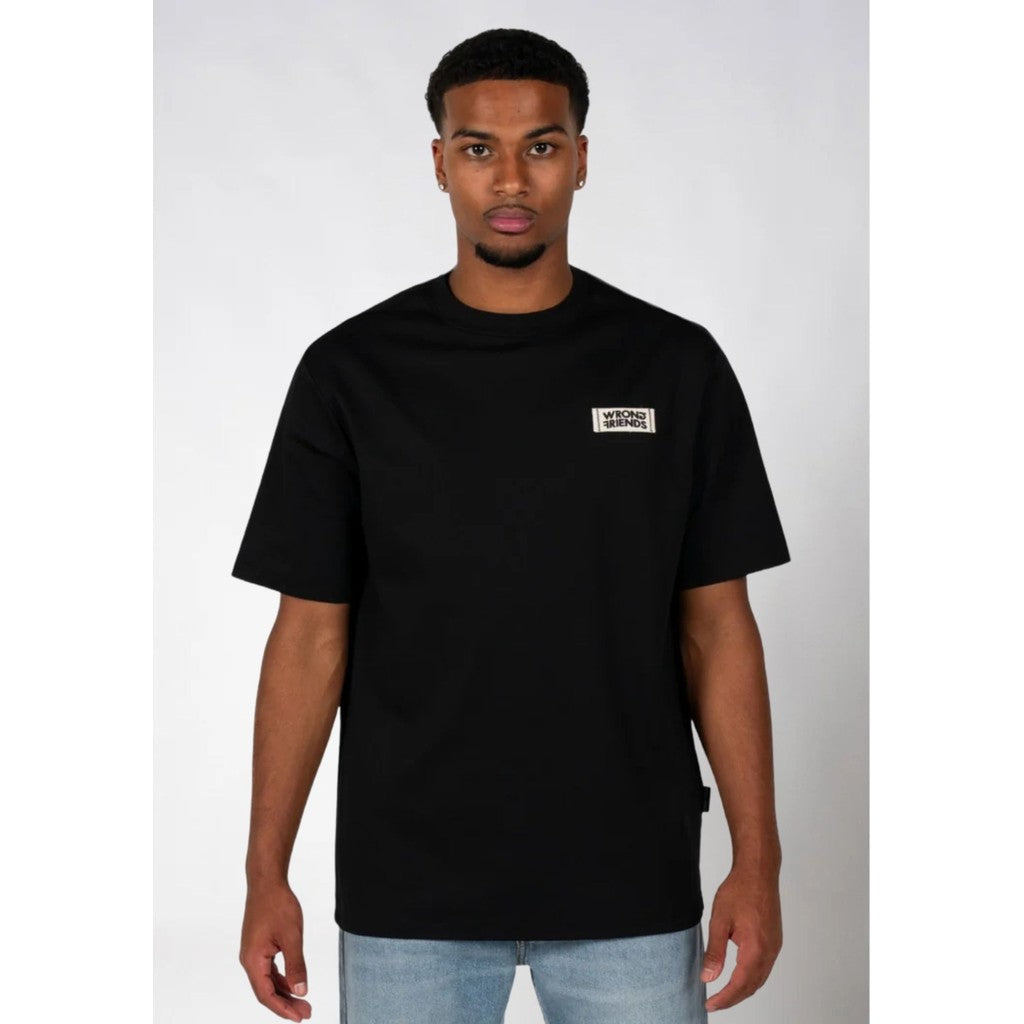 WRONG FRIENDS GILROY T-SHIRT T-SHIRTS BLACK