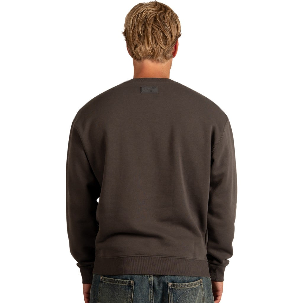 WRONG FRIENDS HINTON SWEATER SWEATERS GREY