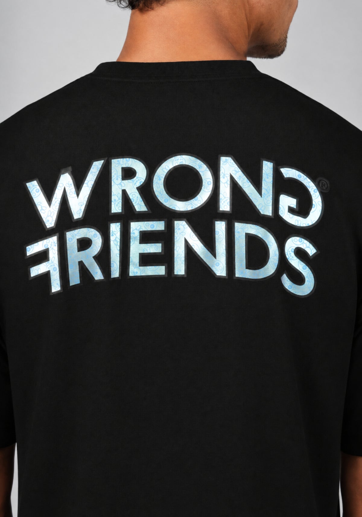 WRONG FRIENDS HUDSON T-SHIRT T-SHIRTS BLACK