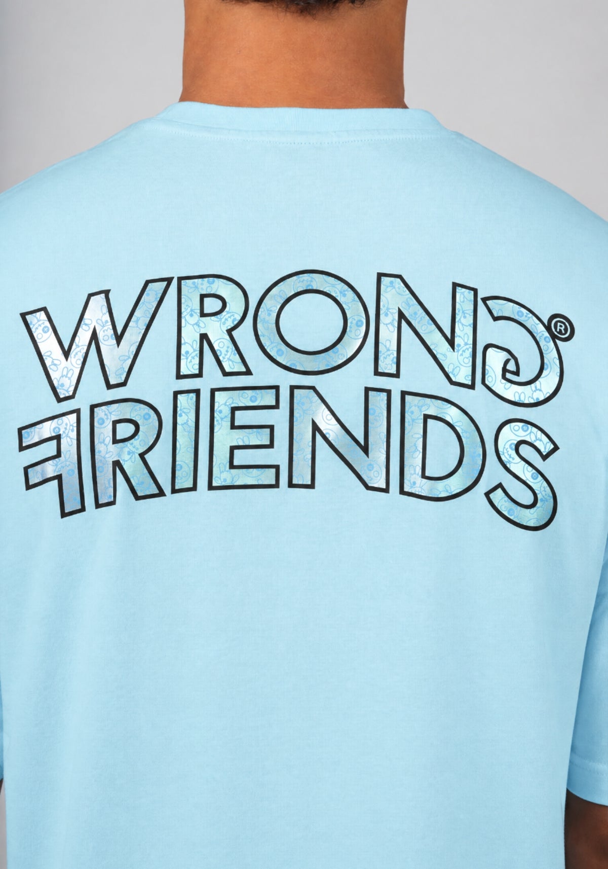 WRONG FRIENDS HUDSON T-SHIRT T-SHIRTS LIGHT BLUE