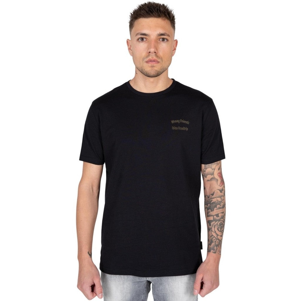 WRONG FRIENDS IBIZA T-SHIRT T-SHIRTS BLACK