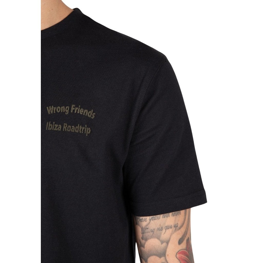 WRONG FRIENDS IBIZA T-SHIRT T-SHIRTS BLACK