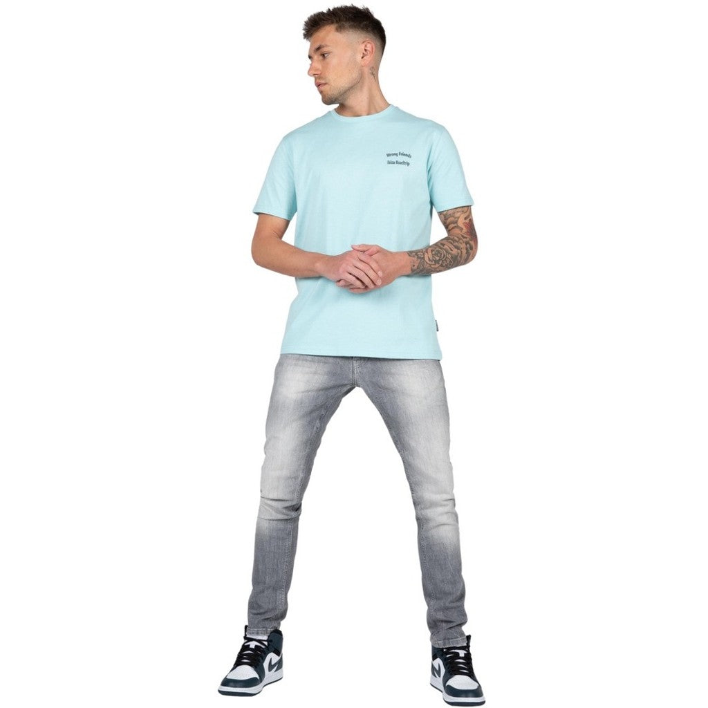 WRONG FRIENDS IBIZA T-SHIRT T-SHIRTS LIGHT BLUE