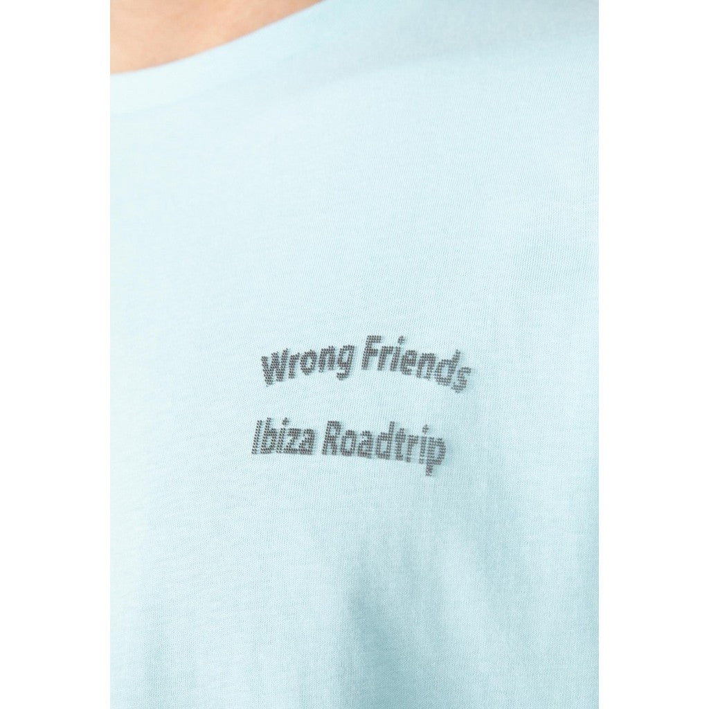 WRONG FRIENDS IBIZA T-SHIRT T-SHIRTS LIGHT BLUE