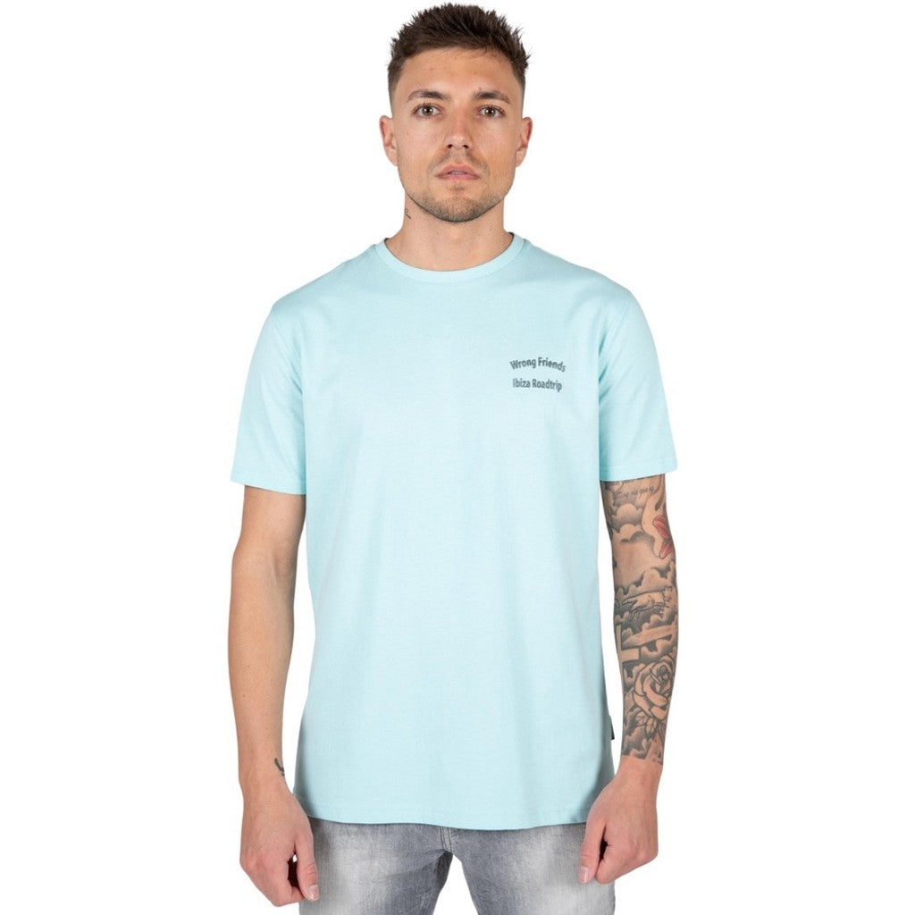 WRONG FRIENDS IBIZA T-SHIRT T-SHIRTS LIGHT BLUE