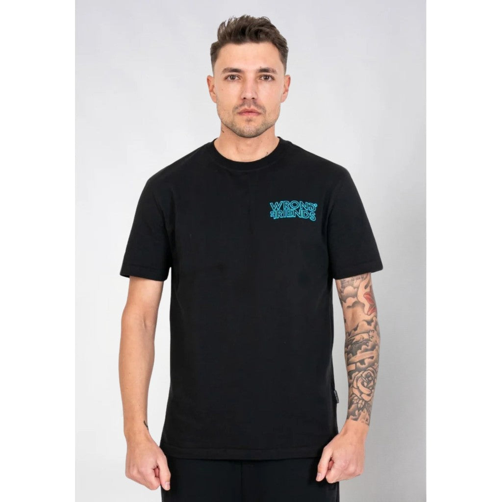 WRONG FRIENDS IDOHA T-SHIRT T-SHIRTS BLACK