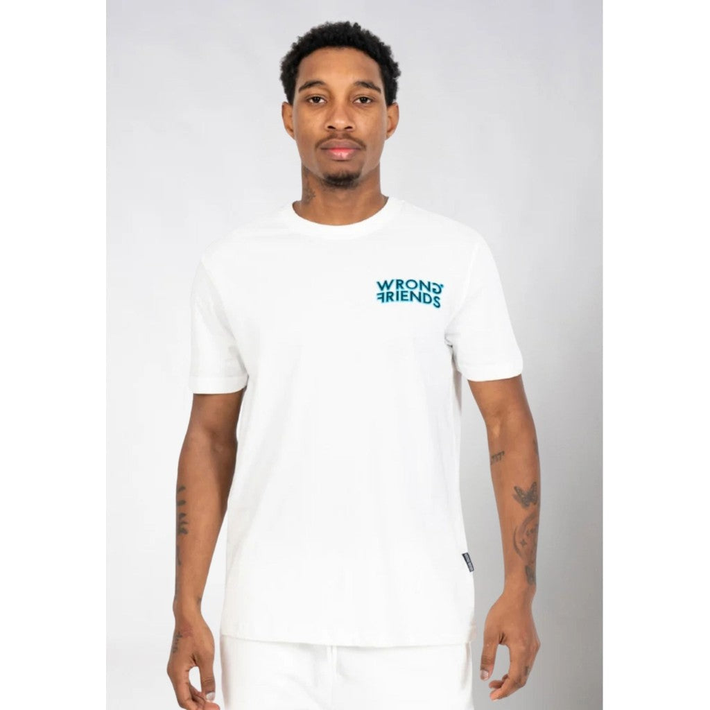WRONG FRIENDS IDOHA T-SHIRT T-SHIRTS COCONUT WHITE