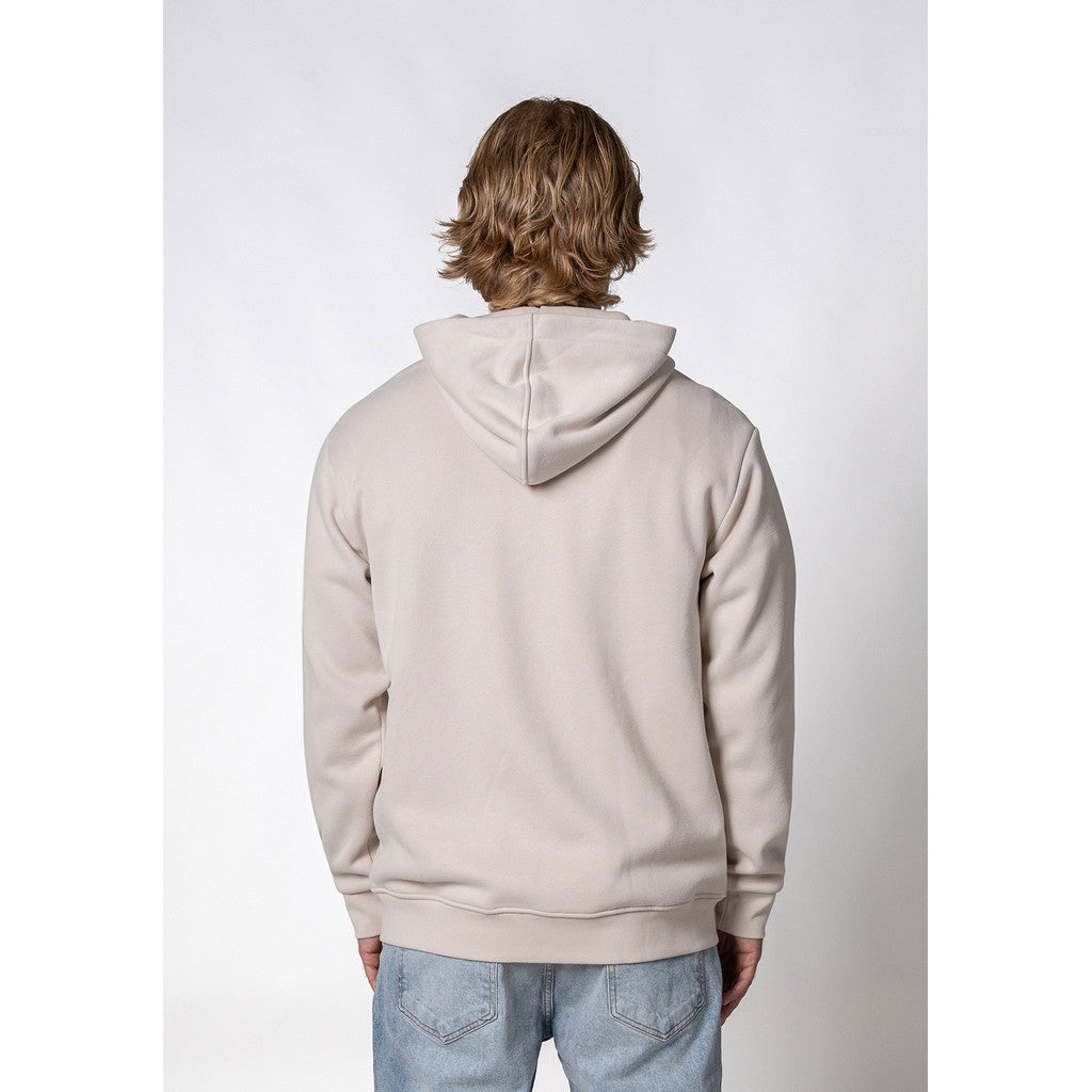 WRONG FRIENDS JUBA ZIPPED HOODIE HOODIES LIGHT GREY