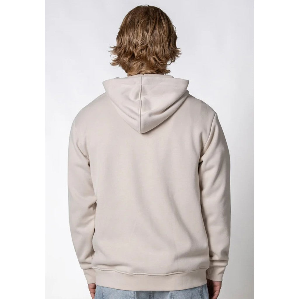 WRONG FRIENDS JUBA ZIPPED HOODIE HOODIES LIGHT GREY
