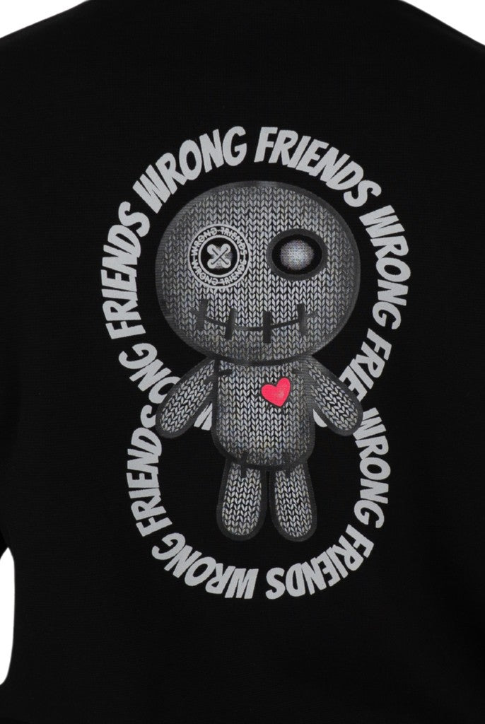 WRONG FRIENDS KIOWA SWEATER BLACK