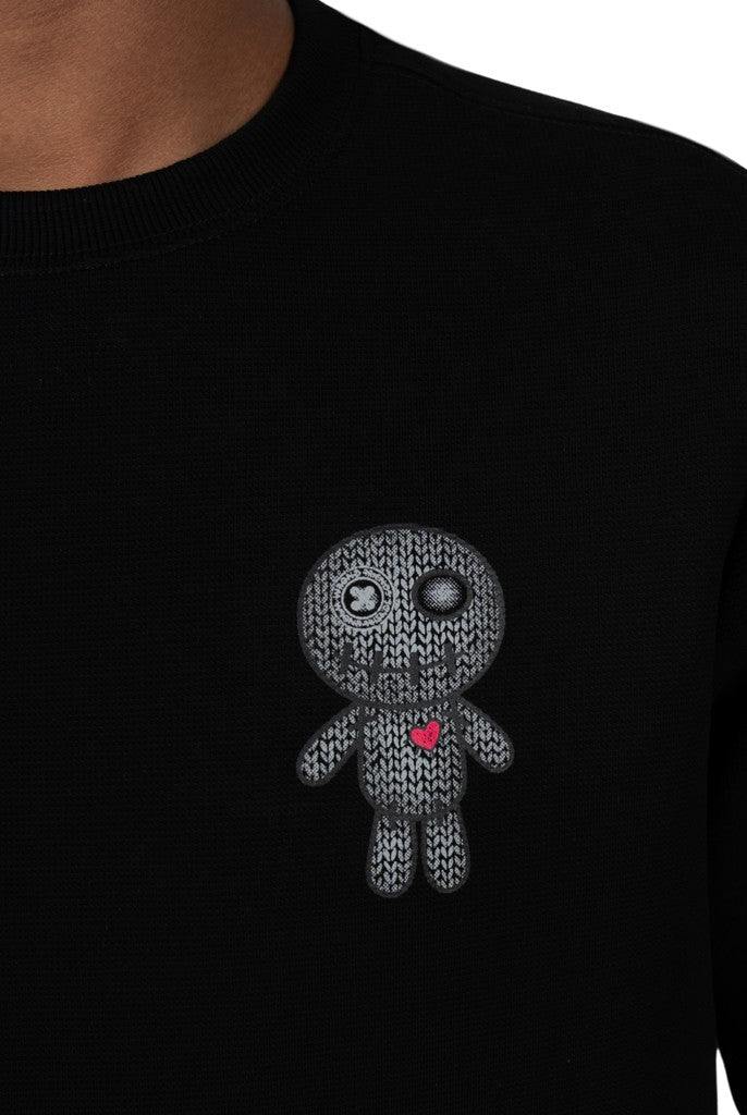 WRONG FRIENDS KIOWA SWEATER BLACK