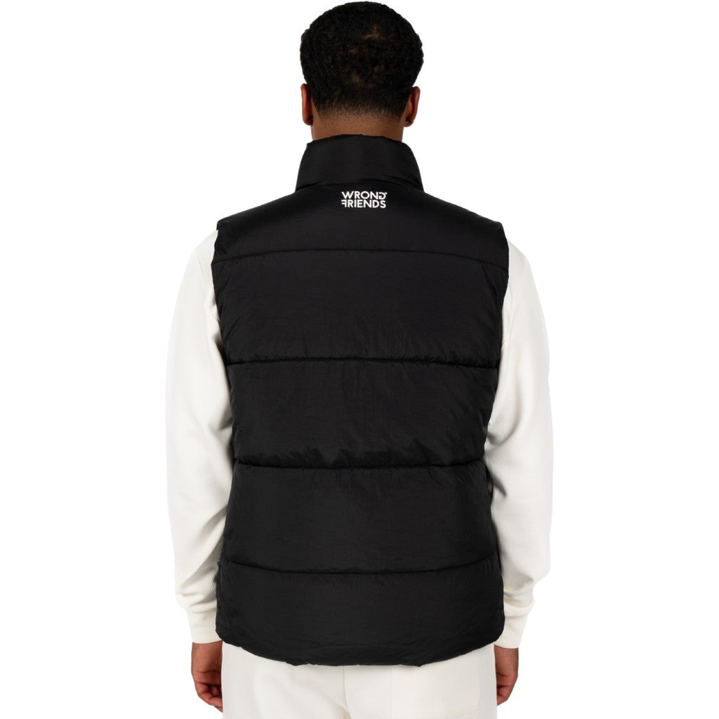 WRONG FRIENDS LAFAYETTE BODYWARMER BODYWARMER BLACK