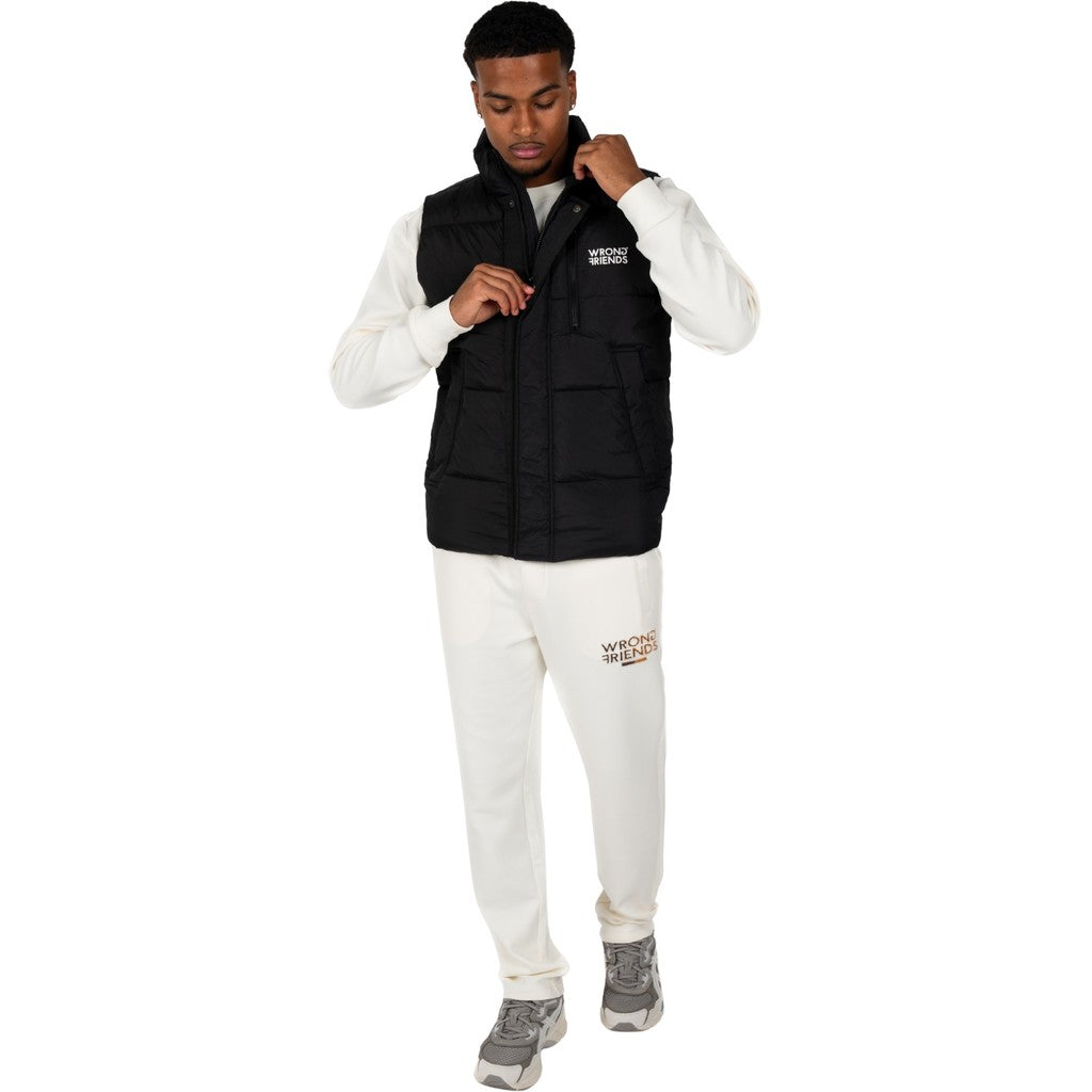 WRONG FRIENDS LAFAYETTE BODYWARMER BODYWARMER BLACK