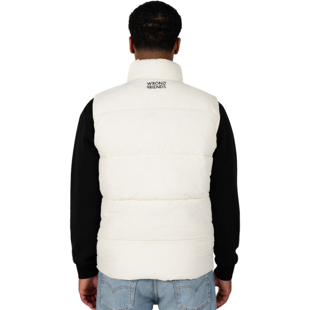 WRONG FRIENDS LAFAYETTE BODYWARMER BODYWARMER COCONUT WHITE