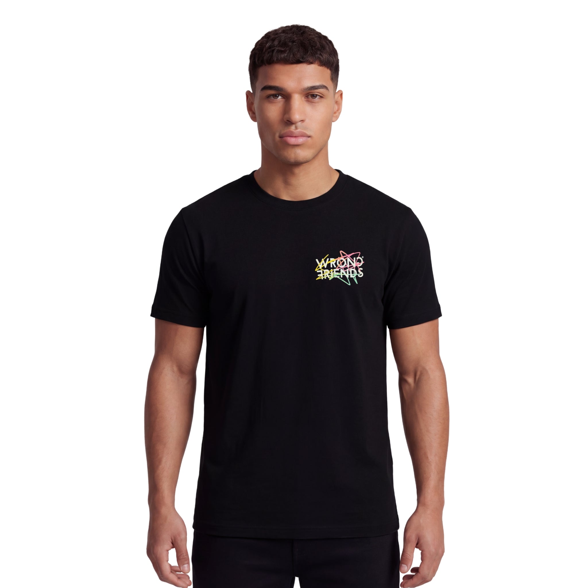 WRONG FRIENDS LIMA T-SHIRT T-SHIRTS BLACK