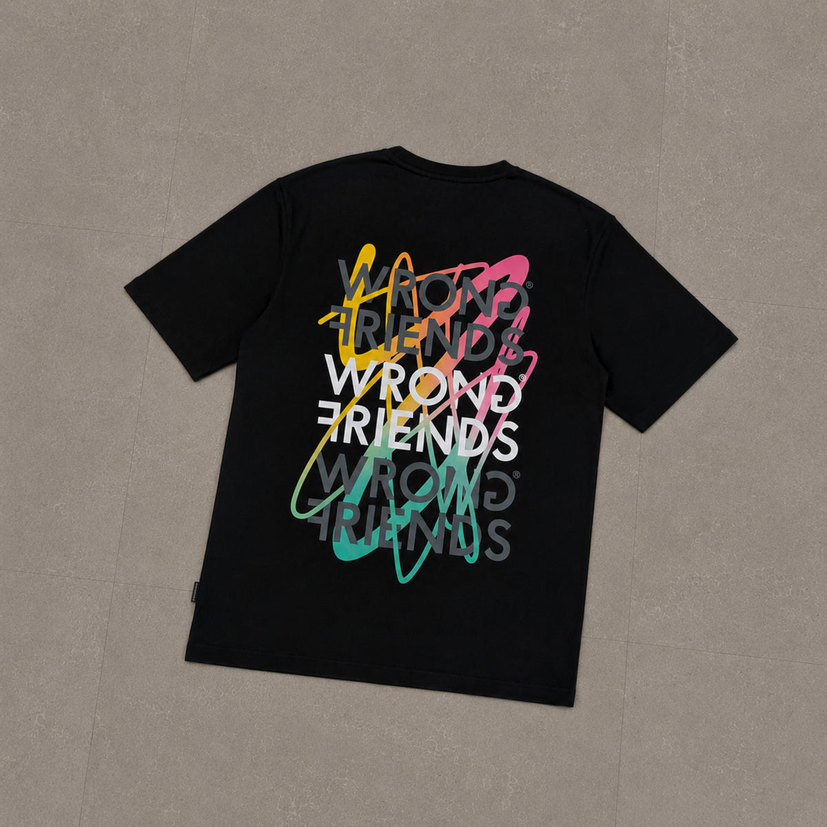WRONG FRIENDS LIMA T-SHIRT T-SHIRTS BLACK