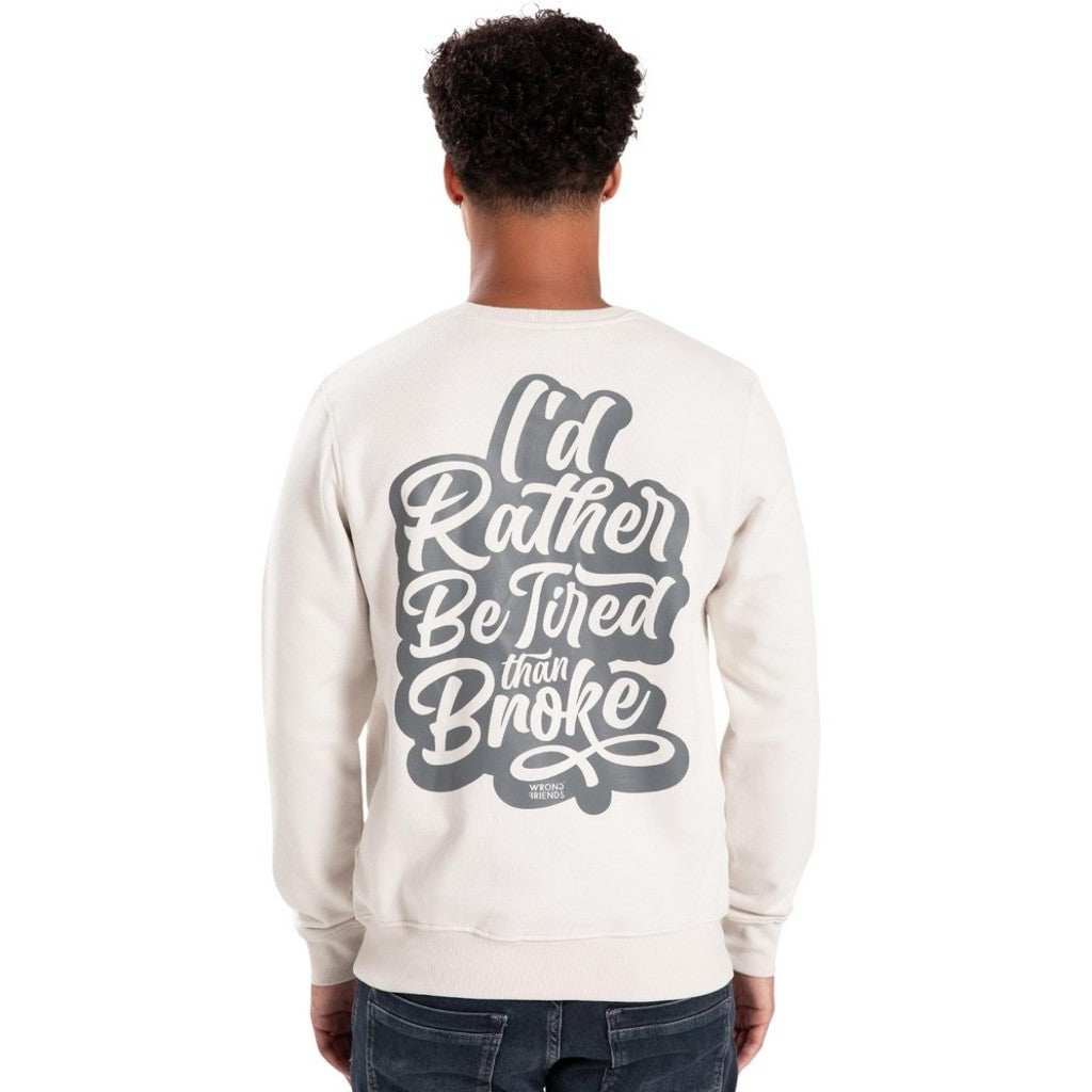 WRONG FRIENDS LODI SWEATER SWEATERS LIGHT GREY