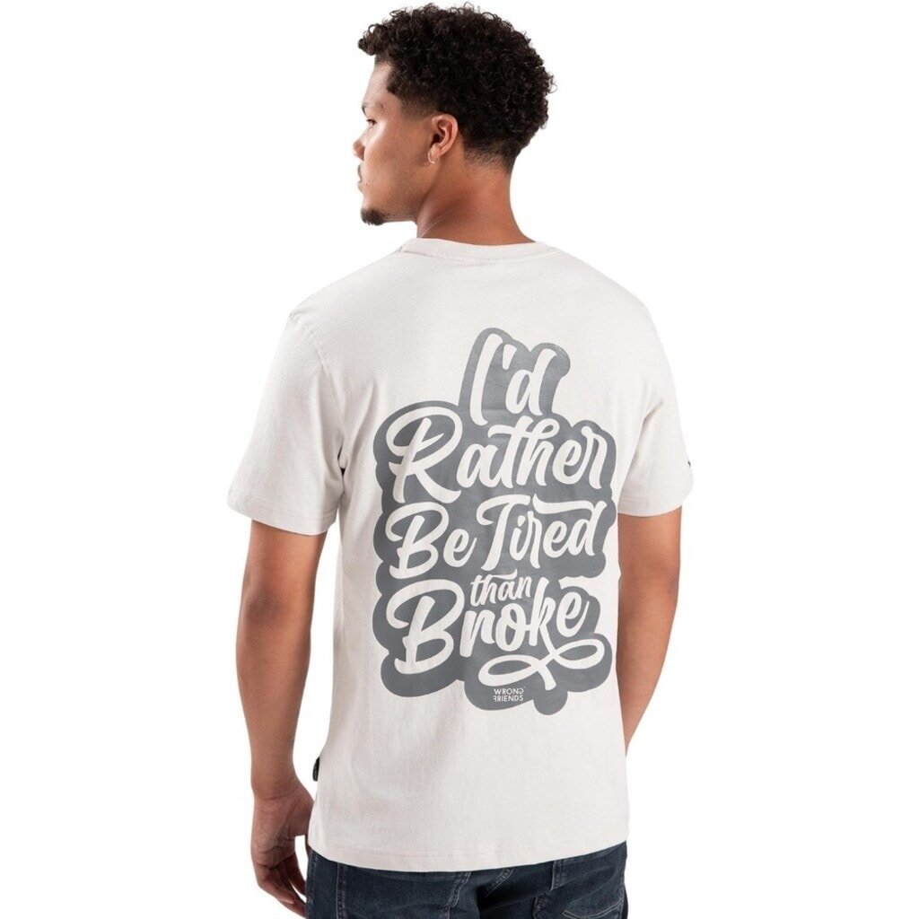 LODI T - SHIRT - LIGHT GREY - WRONG FRIENDS