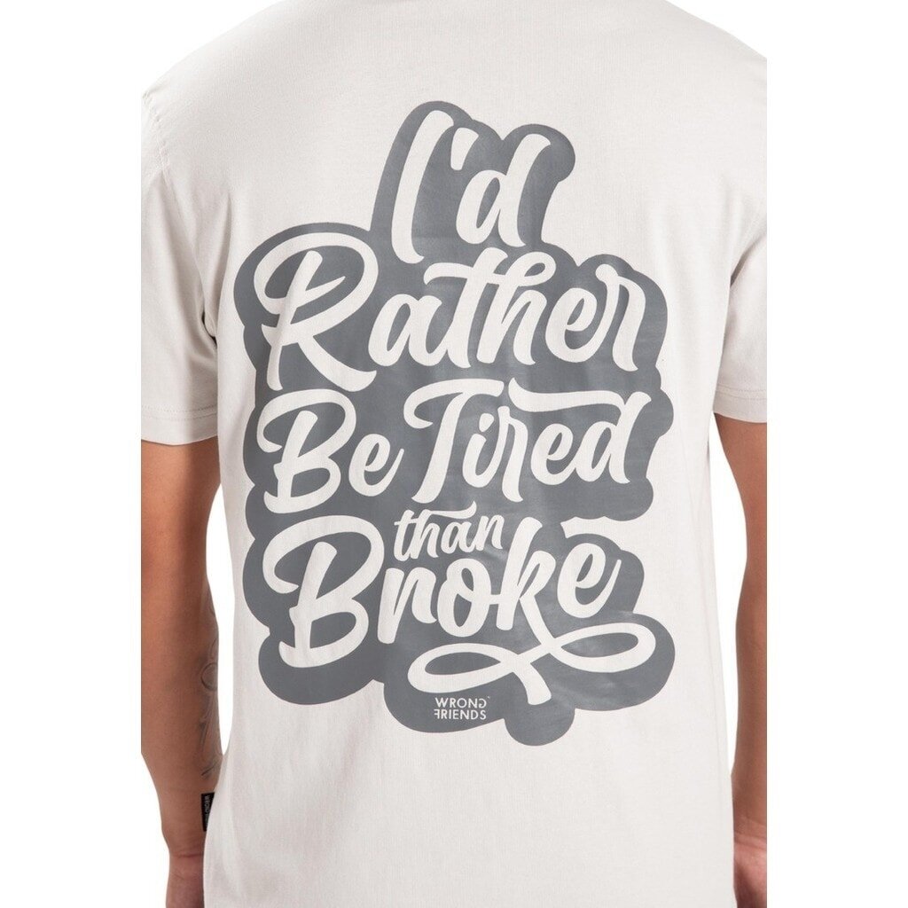 LODI T - SHIRT - LIGHT GREY - WRONG FRIENDS