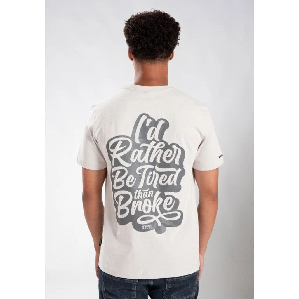 WRONG FRIENDS LODI T-SHIRT T-SHIRTS LIGHT GREY