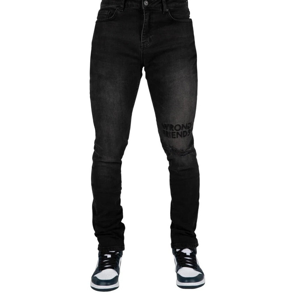 LOS ANGELES JEANS - BLACK - WRONG FRIENDS