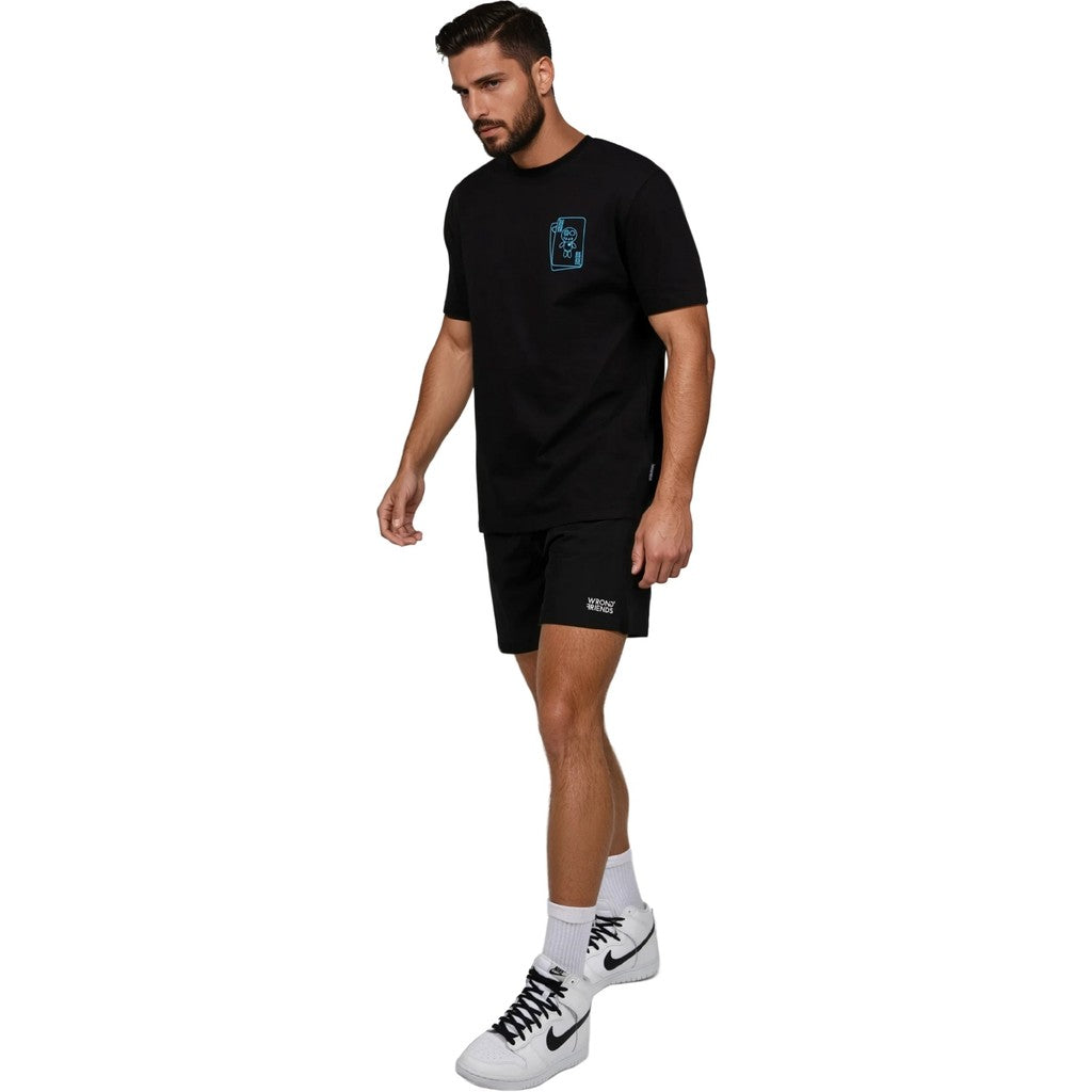 WRONG FRIENDS LOS PRADOS T-SHIRT T-SHIRTS BLACK