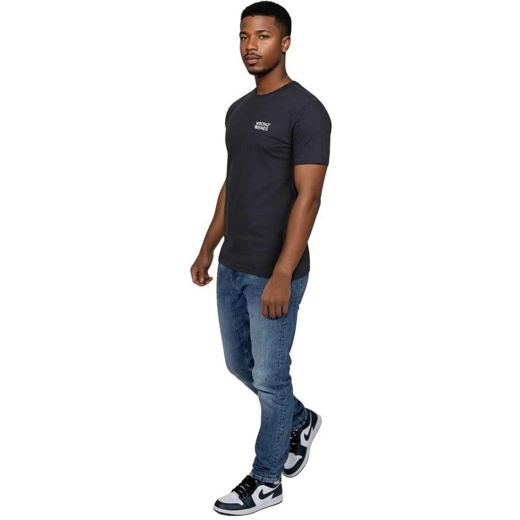 WRONG FRIENDS LUXOR T-SHIRT T-SHIRTS ANTHRACITE