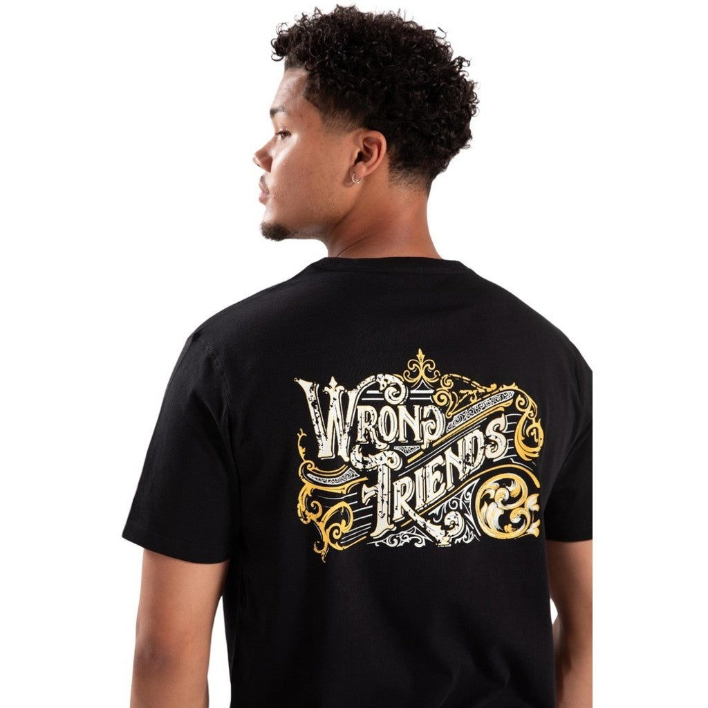WRONG FRIENDS LUXOR T-SHIRT T-SHIRTS BLACK