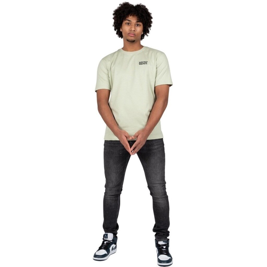 MALDIVES T - SHIRT - LIGHT GREEN - WRONG FRIENDS