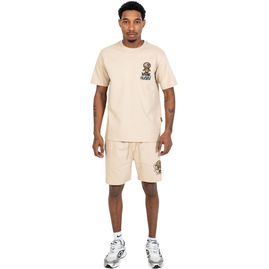 WRONG FRIENDS MAUPIN T-SHIRT T-SHIRTS BEIGE