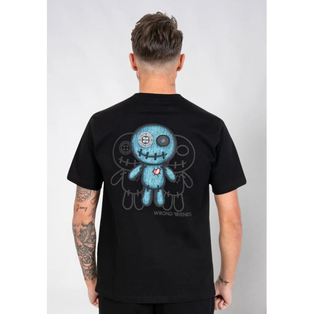 WRONG FRIENDS MAUPIN T-SHIRT T-SHIRTS BLACK