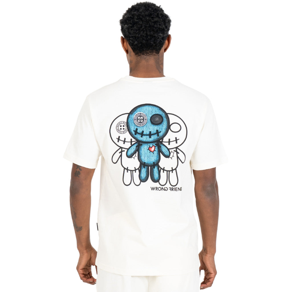 WRONG FRIENDS MAUPIN T-SHIRT T-SHIRTS COCONUT WHITE
