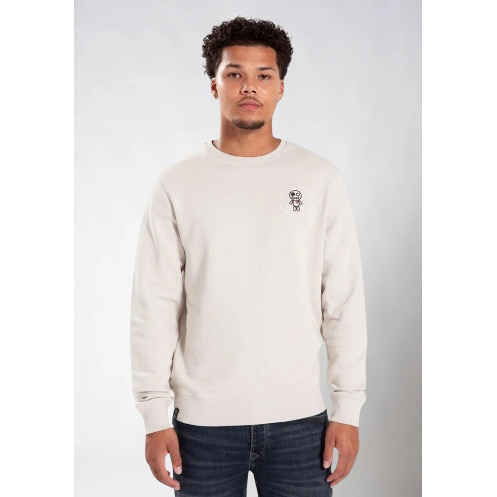 WRONG FRIENDS MEMPHIS SWEATER SWEATERS LIGHT GREY