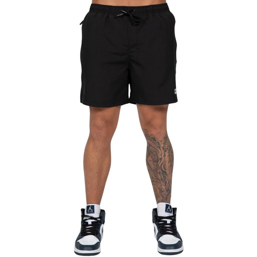 MESSINA (SWIM) SHORTS - BLACK - WRONG FRIENDS