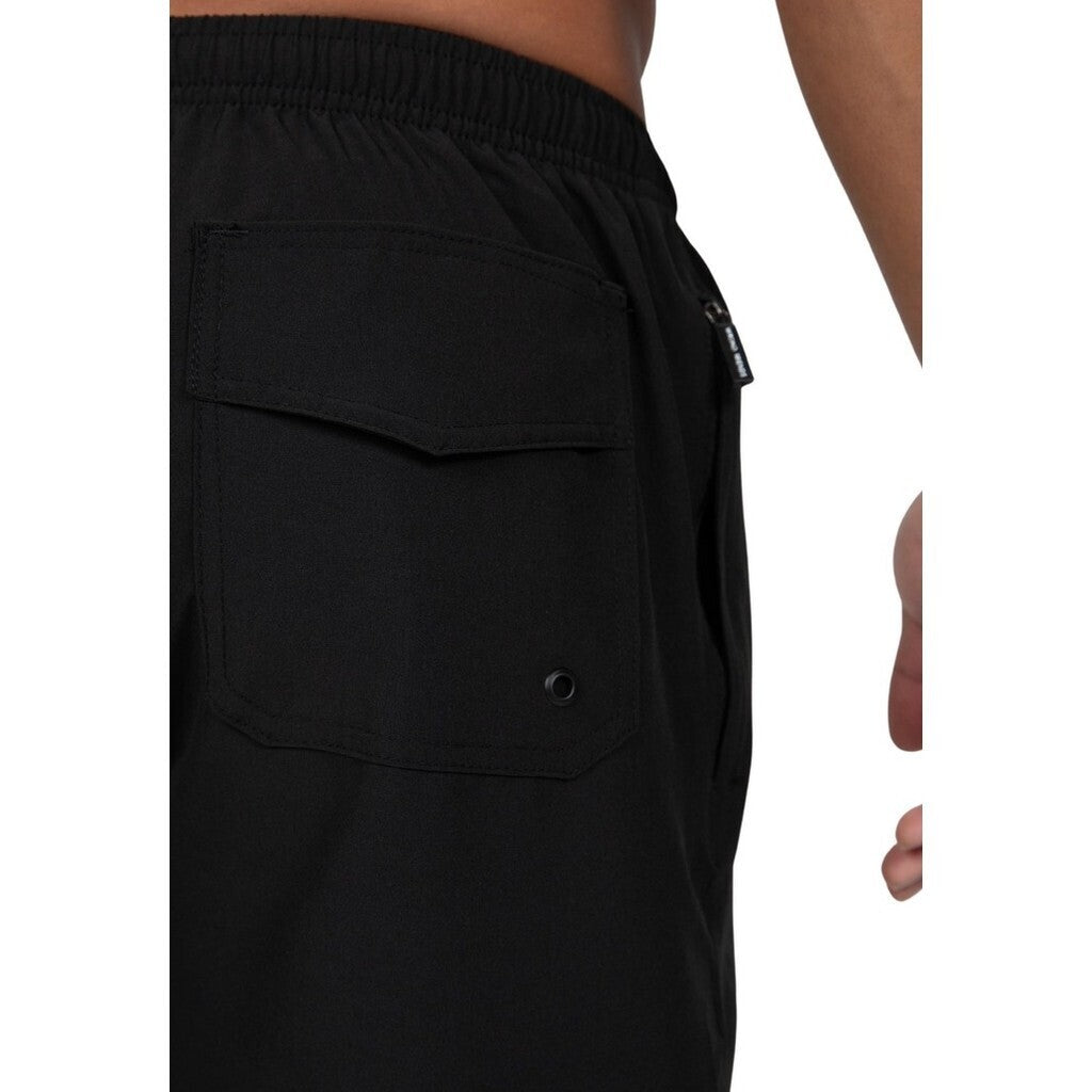 MESSINA (SWIM) SHORTS - BLACK - WRONG FRIENDS