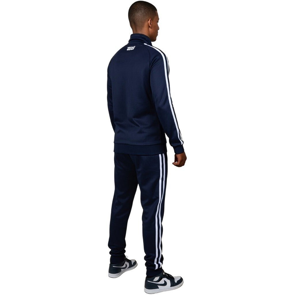WRONG FRIENDS MILAZZO TRACK PANTS TRACKSUITS NAVY
