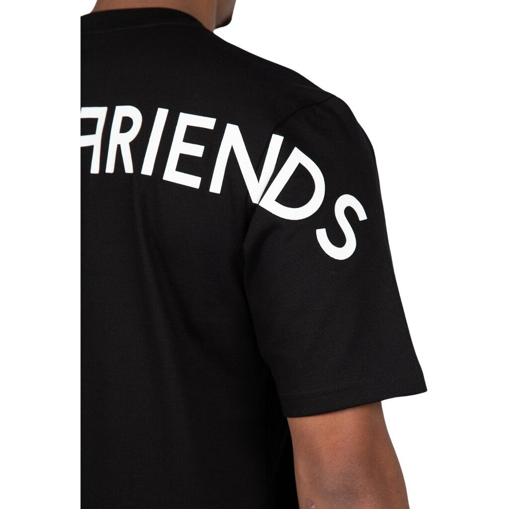 WRONG FRIENDS NAAS T-SHIRT T-SHIRTS BLACK