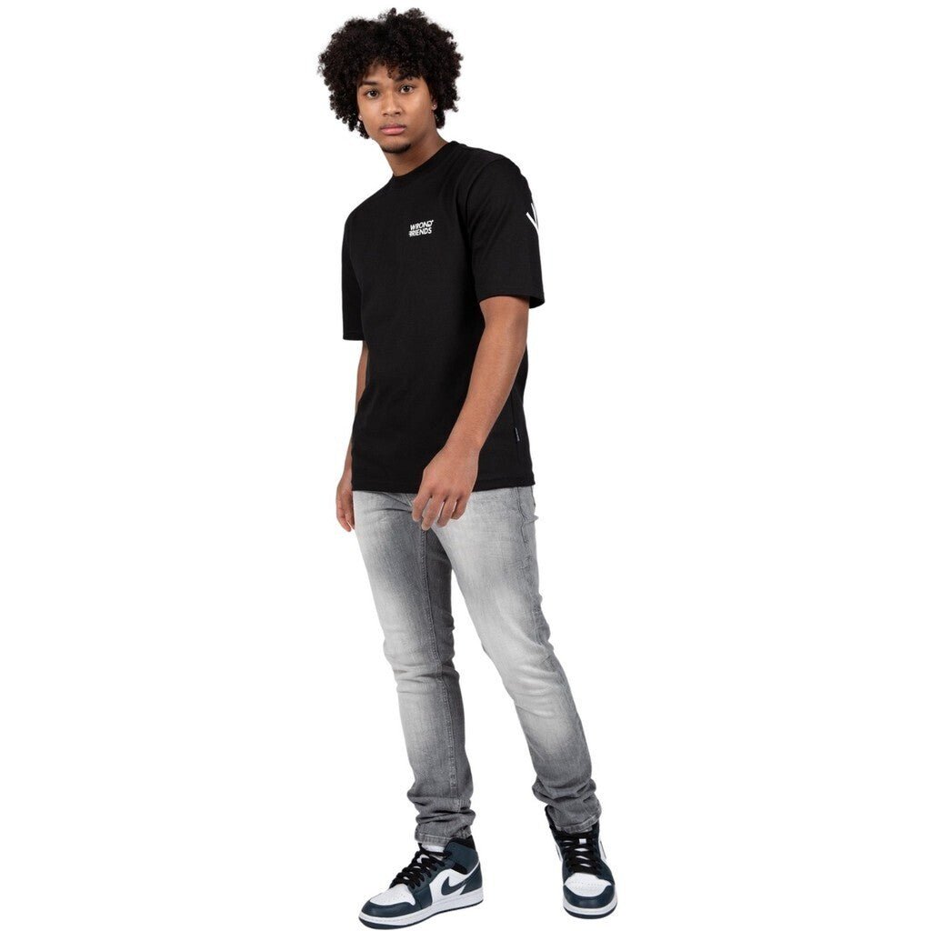 NAAS T - SHIRT - BLACK - WRONG FRIENDS