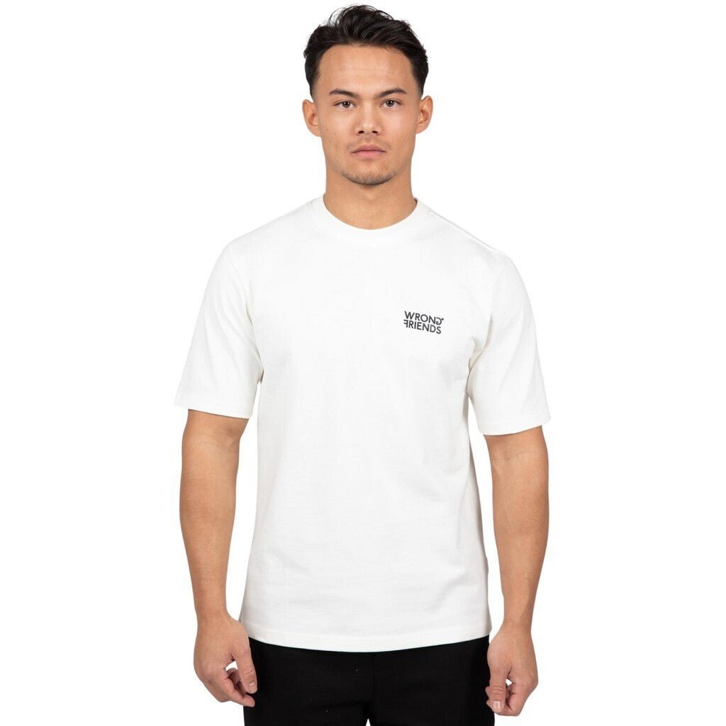 NAAS T - SHIRT - COCONUT WHITE - WRONG FRIENDS