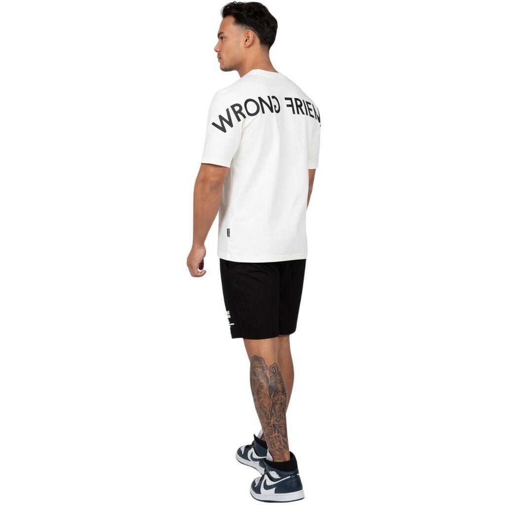 NAAS T - SHIRT - COCONUT WHITE - WRONG FRIENDS