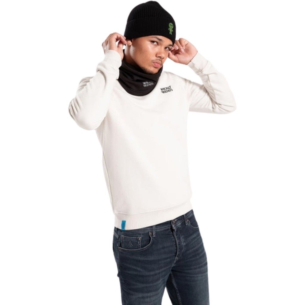 NECK WARMER - BLACK - WRONG FRIENDS
