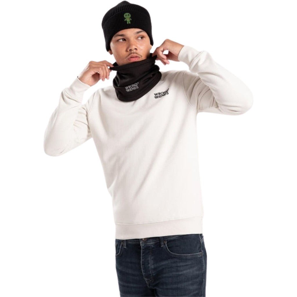 NECK WARMER - BLACK - WRONG FRIENDS