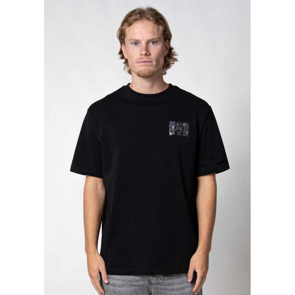 WRONG FRIENDS NELSON T-SHIRT T-SHIRTS BLACK